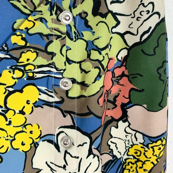 Tory Burch Womens Performace Printed Golf Skort Multi Painted Bouquet Size Small - Picture 8 of 16